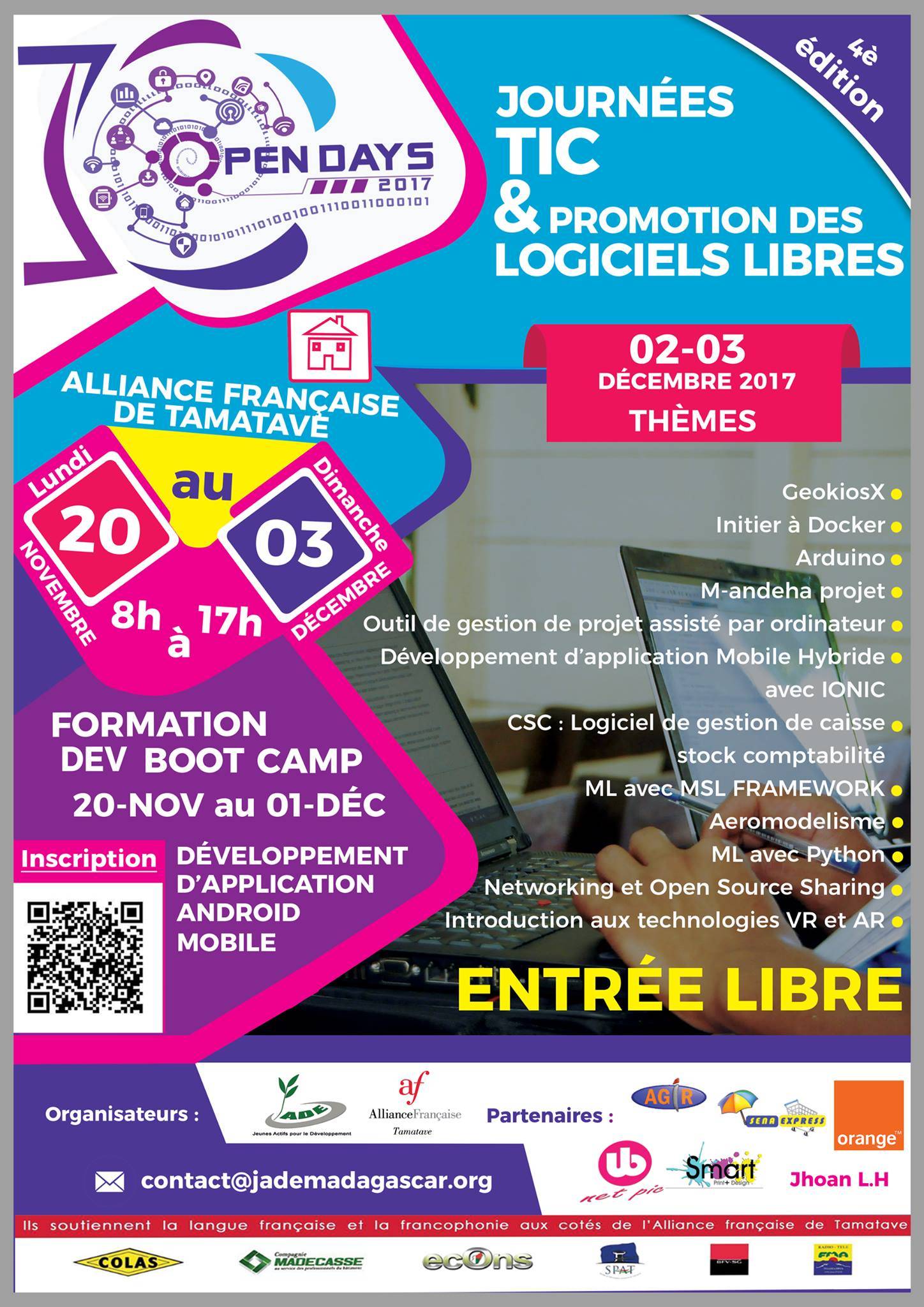 Poster — Open Days 2017