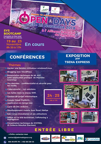 Poster — Open Days 2018
