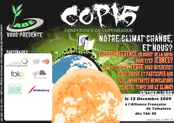 Poster — COP 15 Copenhagen Conference: Our Climate is Changing, and Us?