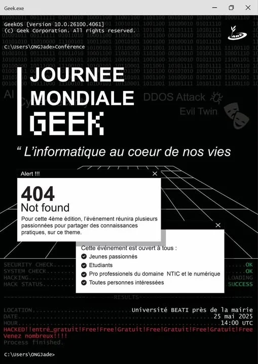 Poster — World Geek Day - 2025